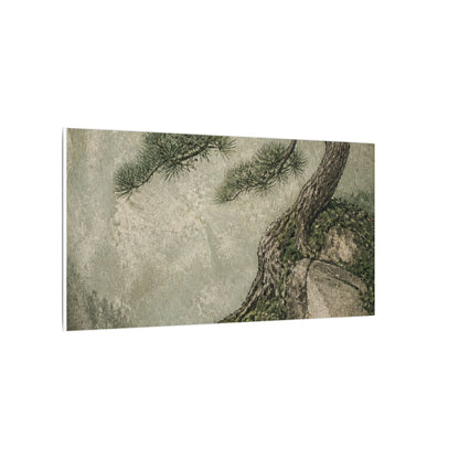 Fukinsei Pine Tree Canvas Art - Japandi Texture