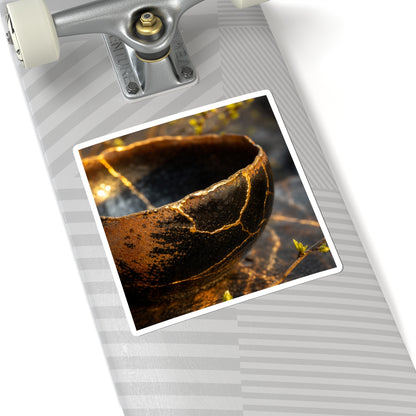 Ceramic Bowl Gold Vein Sticker | Resilient Kintsugi Art