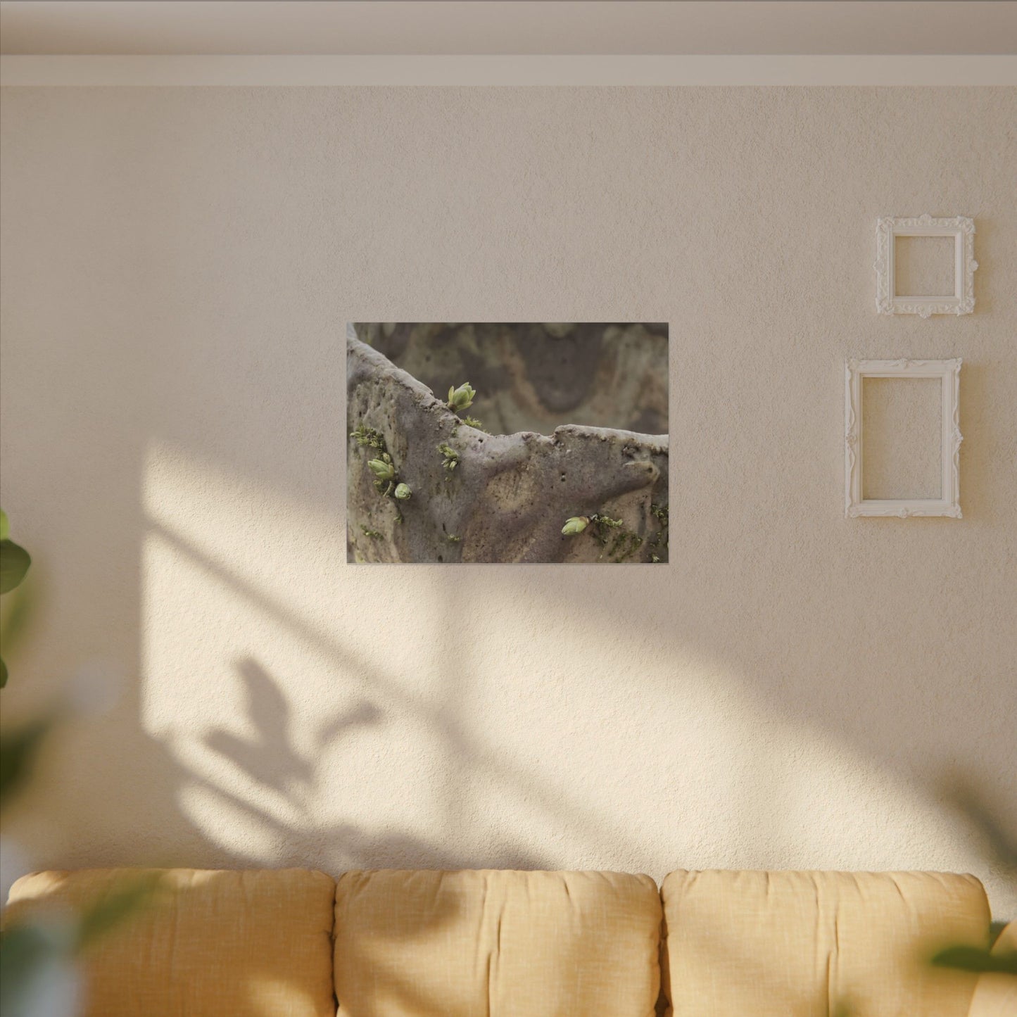 Overcast Ceramic Bowl Canvas Art - Japandi Fukinsei
