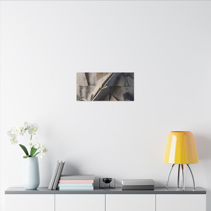 Paper Fold Canvas Art | Spring Japandi Japanese Pattern Art