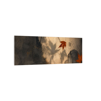 Shadow Play Texture Canvas Art | Neutral Japandi Art