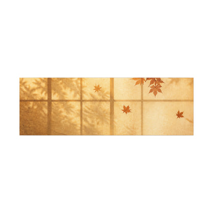 Shoji Screen Texture Canvas Art | Earthy Japandi Art