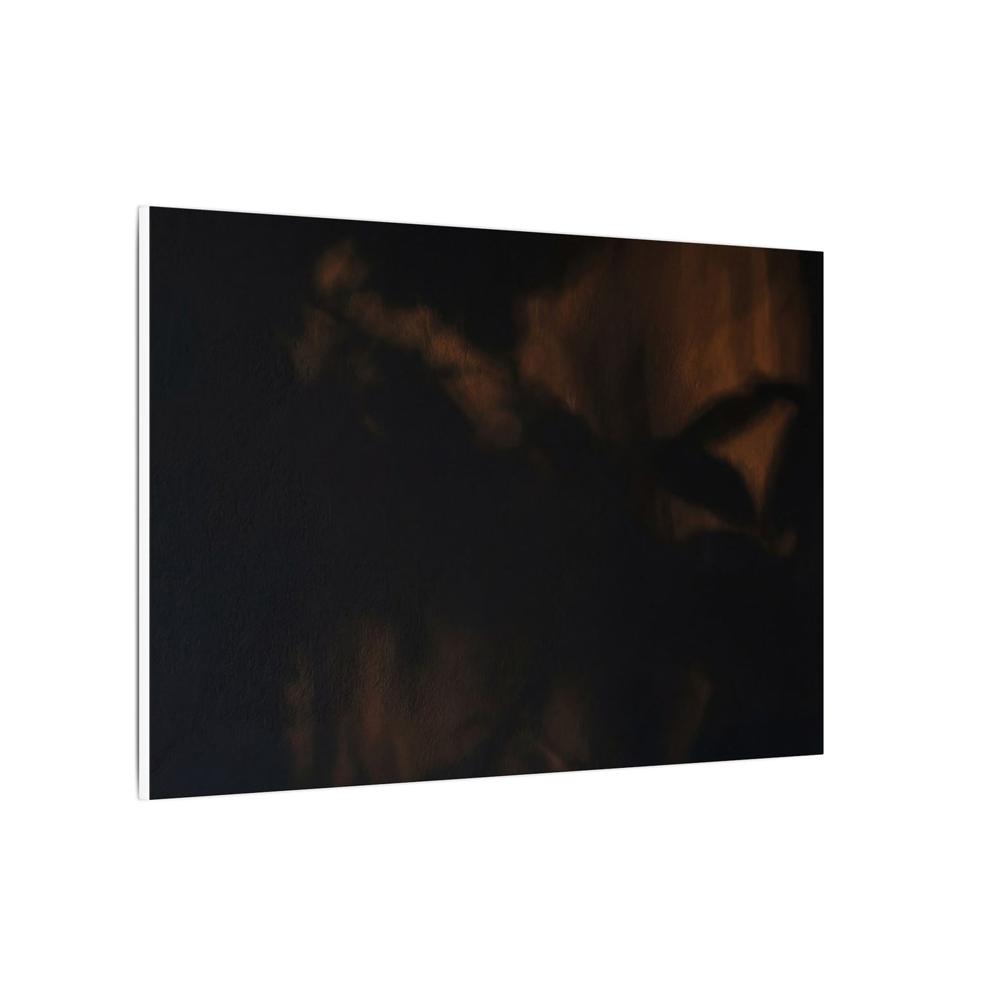 Shadow Play Summer Canvas Art | Dark Japandi Sophisticated Design