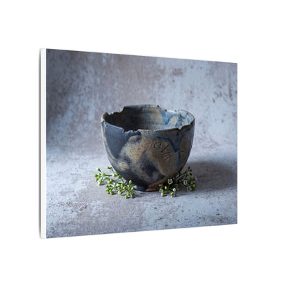 Ceramic Bowl Spring Canvas Art | Japandi Warm Design