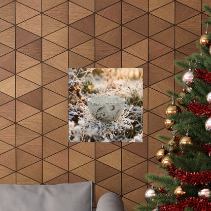 Golden Hour Ceramic Bowl Wall Art Print - Japandi Kanso