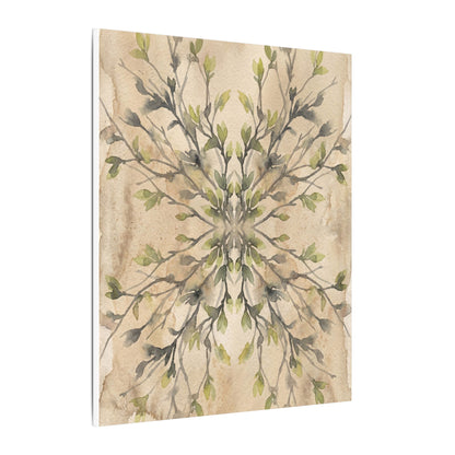 Shibui Shadow Play Canvas Art - Japandi Watercolor