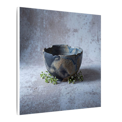 Ceramic Bowl Spring Canvas Art | Japandi Warm Design