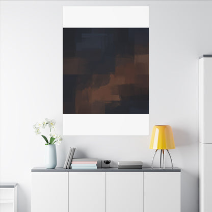 Wabi-sabi Minimal-line Japandi Charcoal Canvas Art