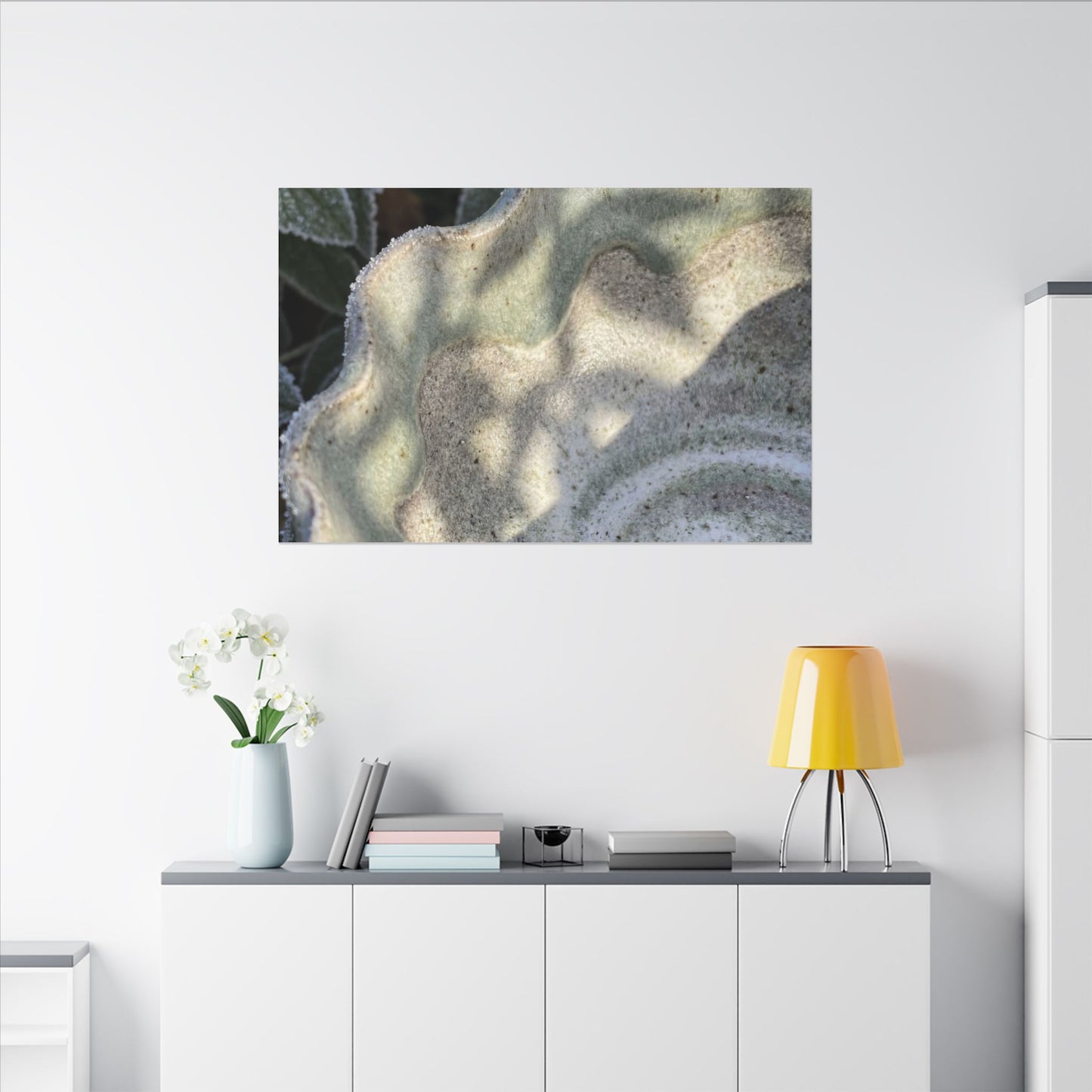 Dappled Ceramic Bowl Canvas Art - Japandi Seijaku