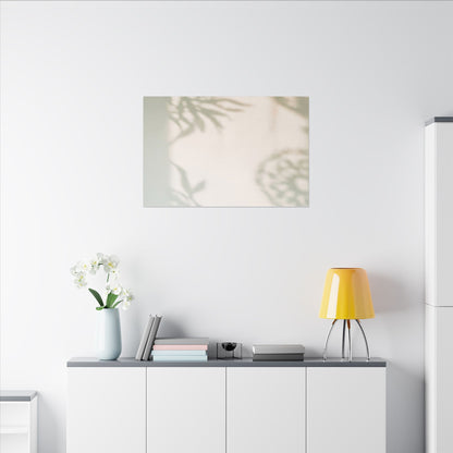Dawn Shadow Play Canvas Art - Japandi Ma