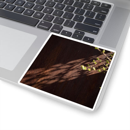 Dark Japandi Rust Patina in Dappled | Moody Minimal Sticker