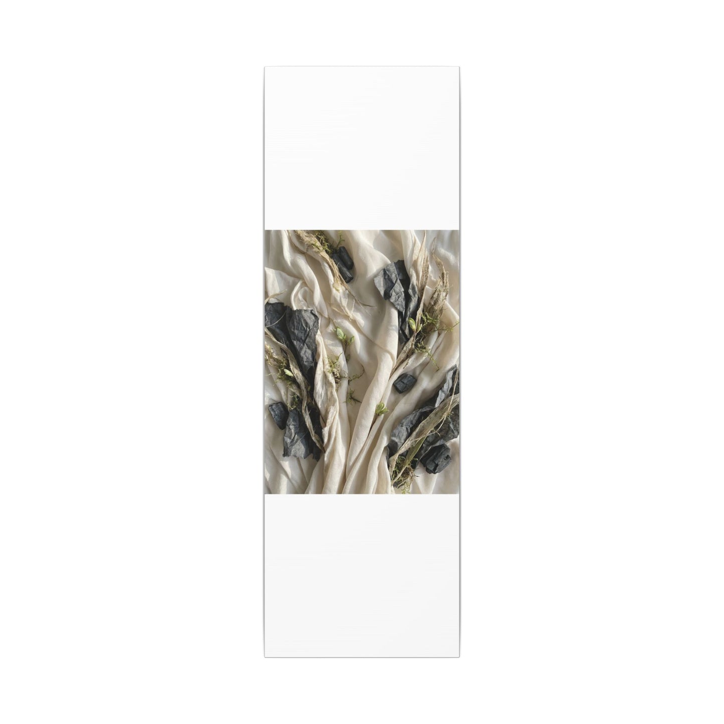 Spring Silk Drape Texture Canvas Art | Warm Decor