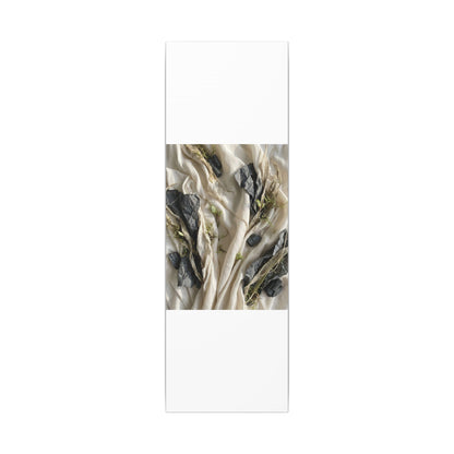 Spring Silk Drape Texture Canvas Art | Warm Decor