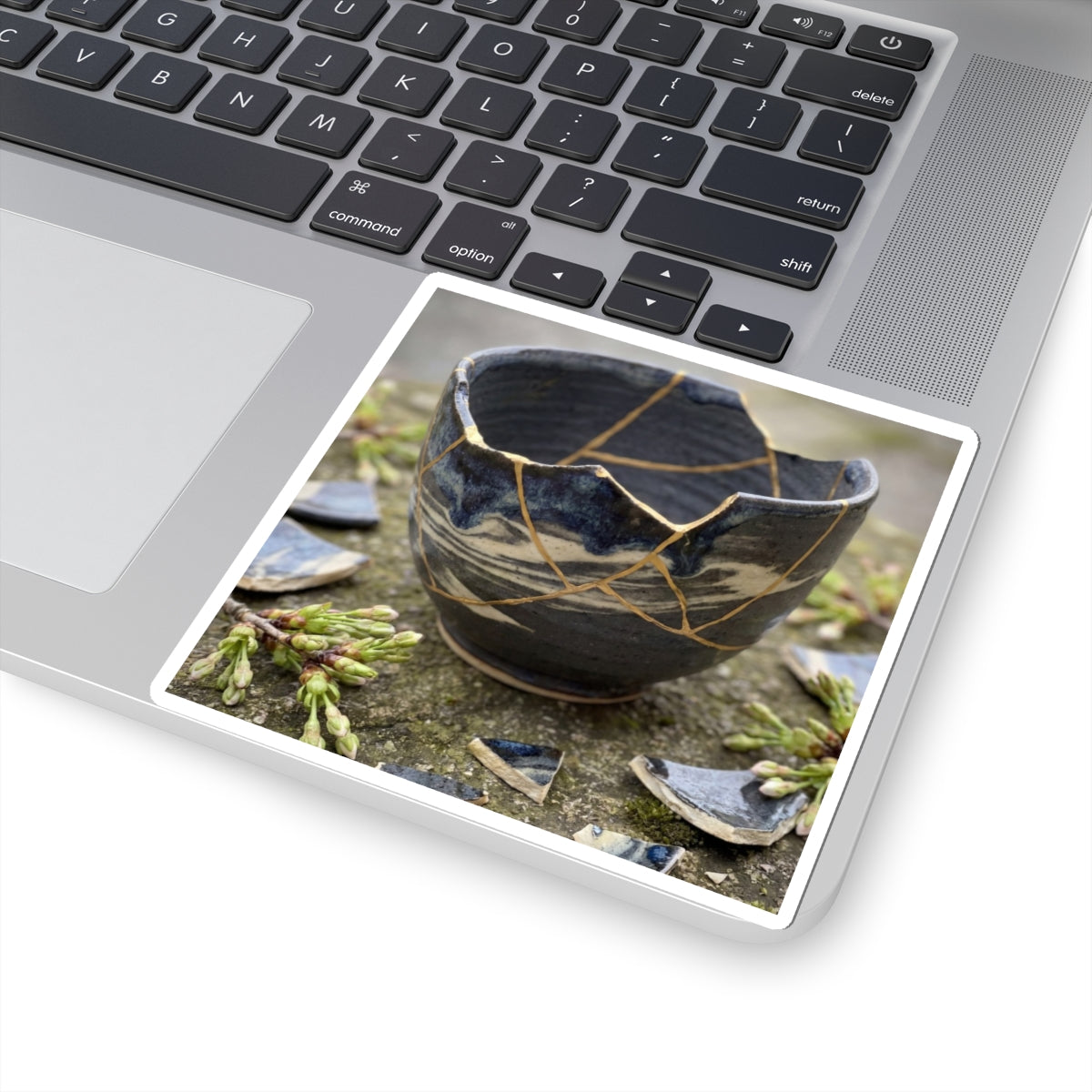 Ceramic Bowl Gold Repair Sticker | Artful Kintsugi Art