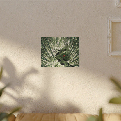 Peaceful Bamboo Grove Canvas Art - Ukiyo E Inspired Zen