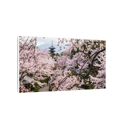 Japandi Ceramic Bowl in Golden Hour | Watercolor Canvas Art