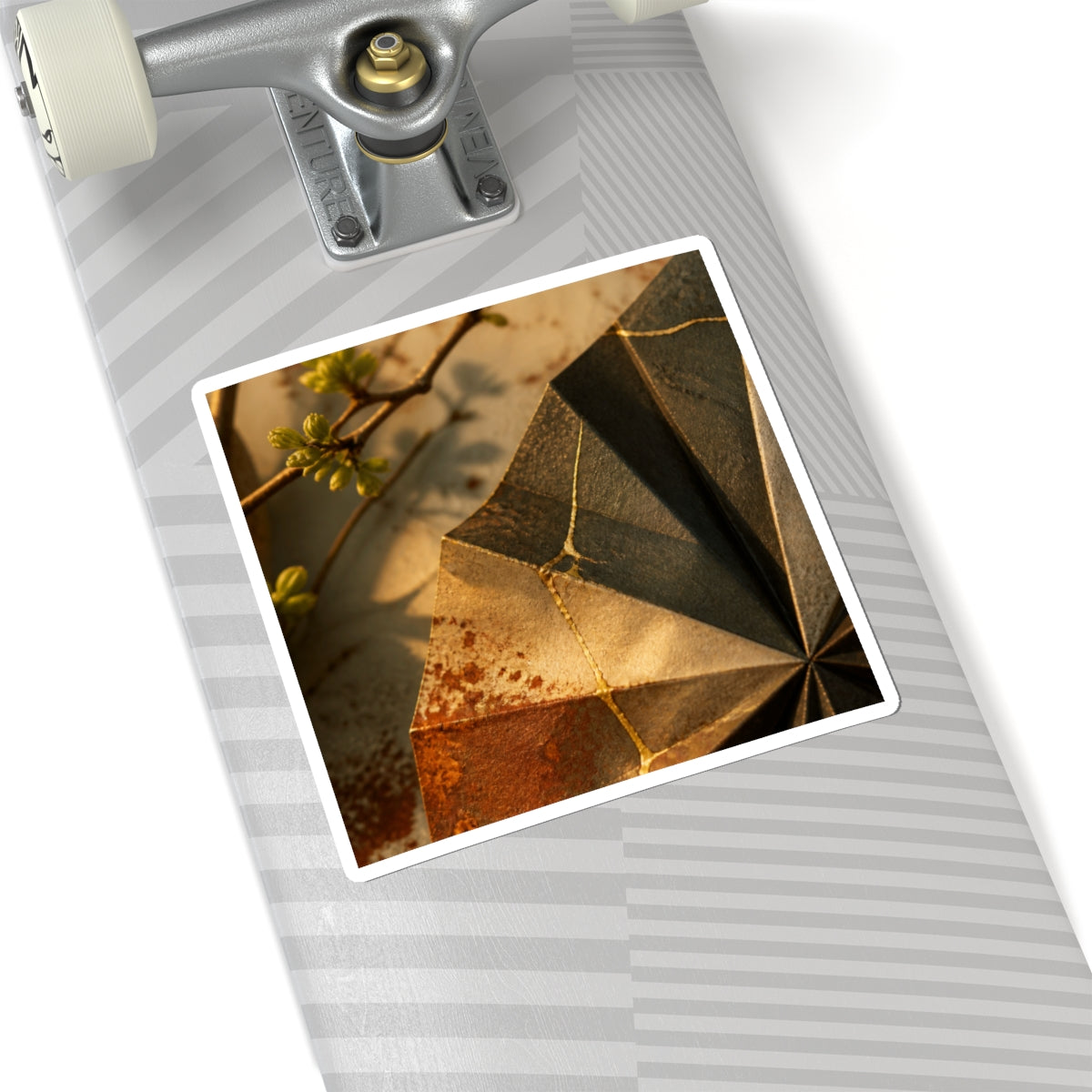 Artful Paper Fold Sticker - Broken Beauty Kintsugi