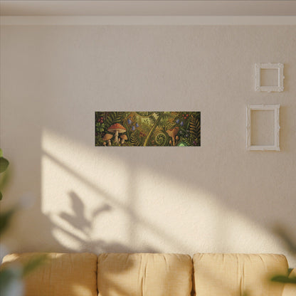Elegant Ceramic Bowl Canvas Art - Minimal Line Japandi