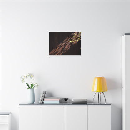 Rust Patina Moody Minimal Canvas Art | Sophisticated Dark Japandi Art