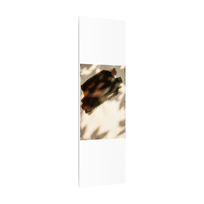Ink Brushstroke Canvas Art | Summer Dark Japandi Moody Minimal Art