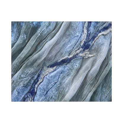 Moonlight Silk Drape Canvas Art - Japandi Mono No Aware