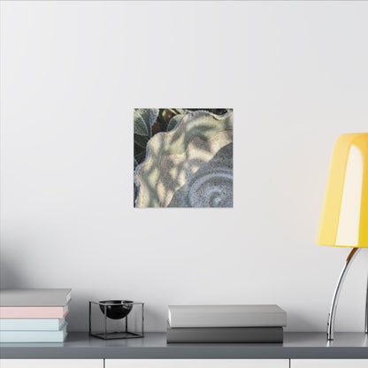 Dappled Ceramic Bowl Canvas Art - Japandi Seijaku