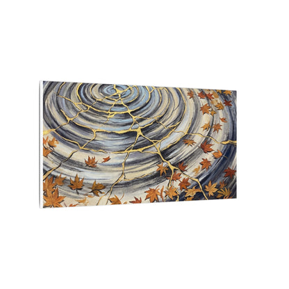Moonlight Water Ripple Canvas Art - Kintsugi Fukinsei
