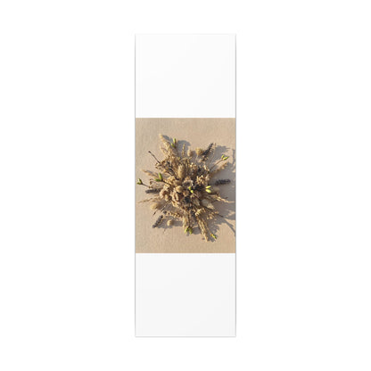Dried Flowers Spring Canvas Art | Japandi Earthy Design