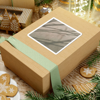 Shadow Play Winter Sticker | Japandi Cozy Design