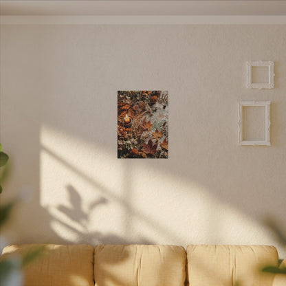 Candlelight Dried Flowers Canvas Art - Japandi Seijaku