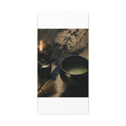 Ma Tea Ceremony Canvas Art - Zen Sumi E