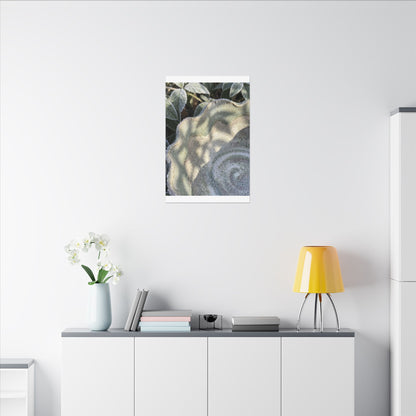 Dappled Ceramic Bowl Canvas Art - Japandi Seijaku