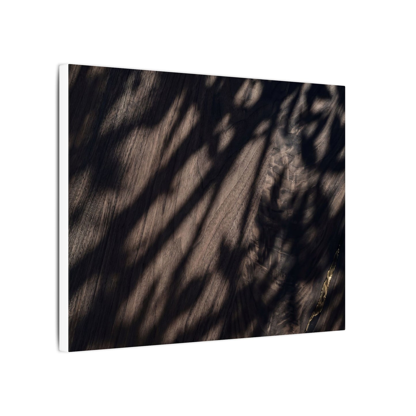 Shadow Play Summer Canvas Art | Dark Japandi Moody Design