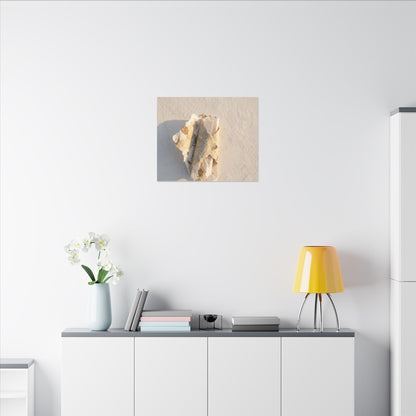 Paper Fold Canvas Art | Winter Japandi Texture Art