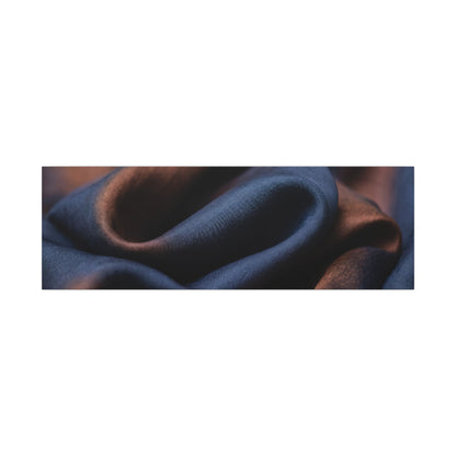 Summer Silk Drape Shadow Zen Canvas Art | Sophisticated Decor