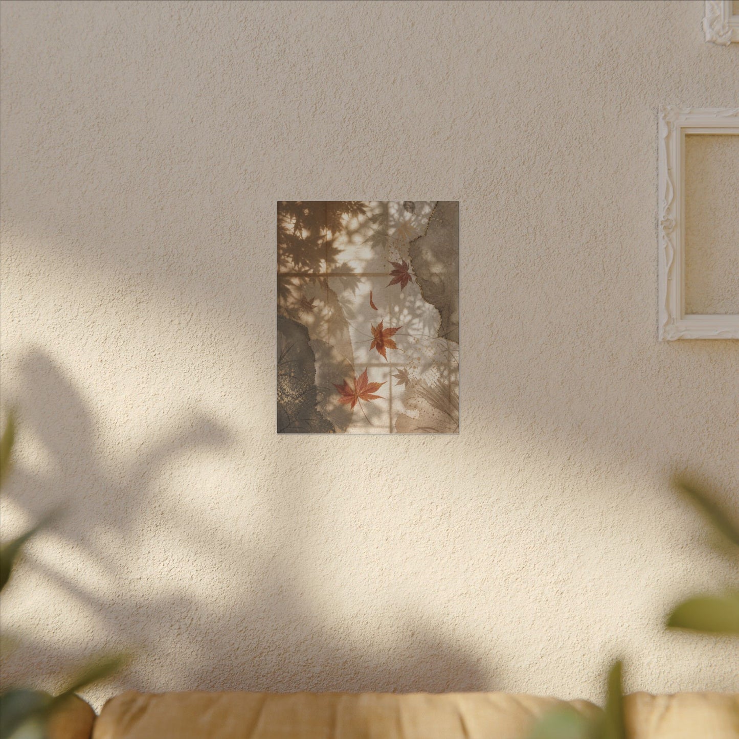 Datsuzoku Shoji Screen Canvas Art - Japandi Japanese Pattern