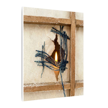 Winter Shoji Screen Broken Beauty Canvas Art | Resilient Decor
