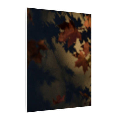 Shadow Play Canvas Art | Autumn Dark Japandi Moody Minimal Art