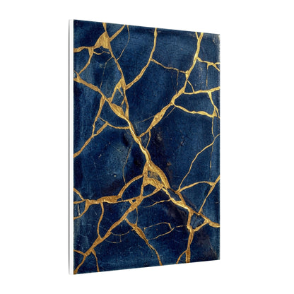 Kintsugi Crackle Canvas Art