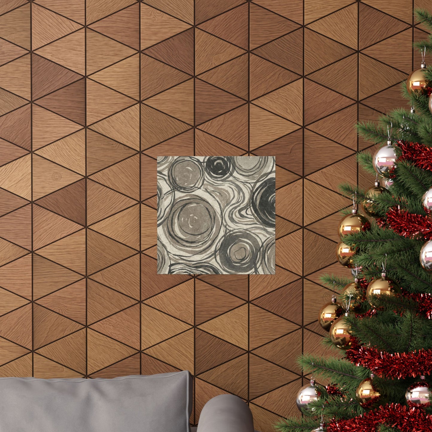 Wabi-sabi Pattern Japandi Japanese Pattern Wall Art Print
