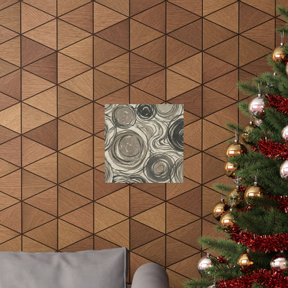 Wabi-sabi Pattern Japandi Japanese Pattern Wall Art Print