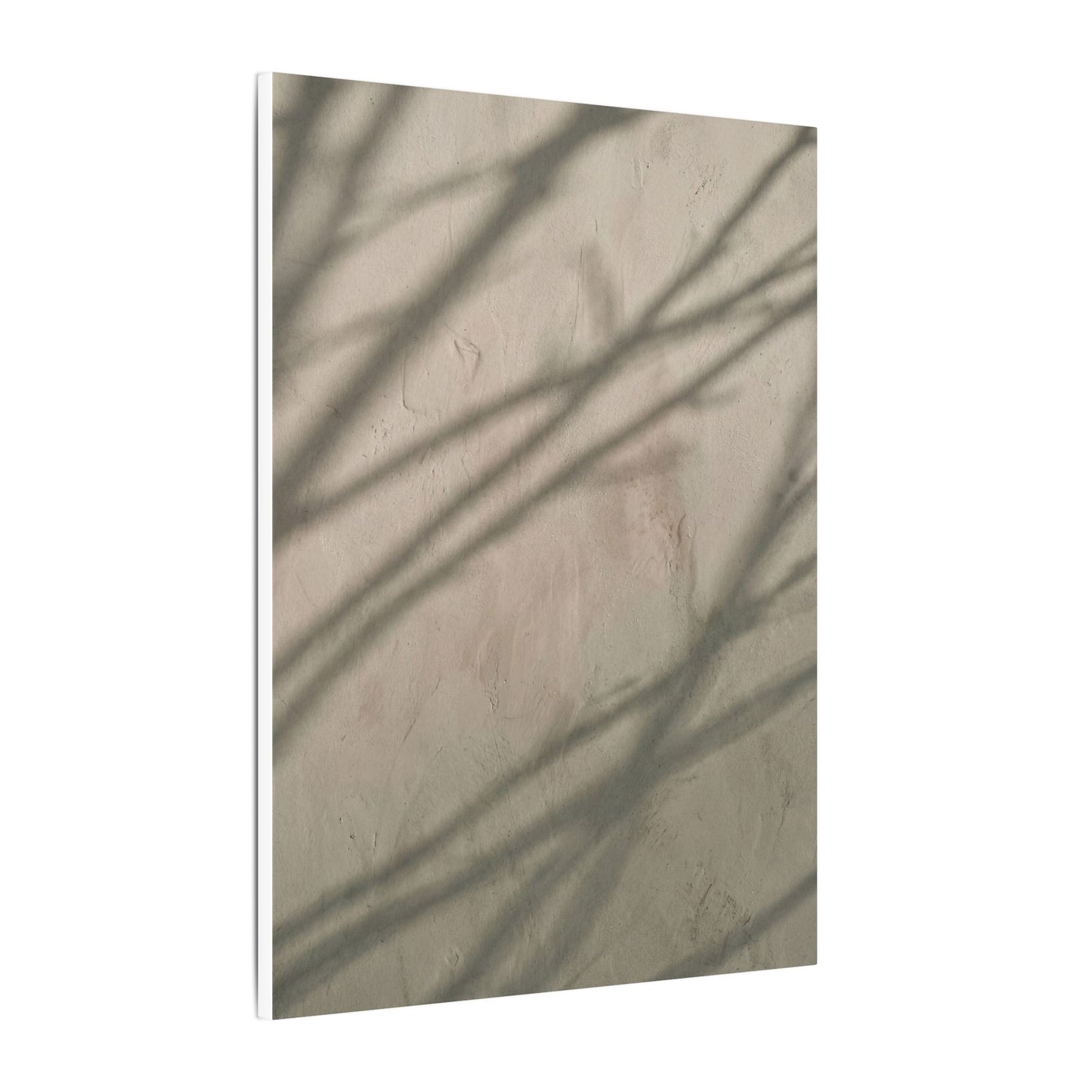 Shadow Play Japanese Pattern Canvas Art | Warm Japandi Art