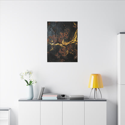 Kintsugi Broken Beauty Canvas Art
