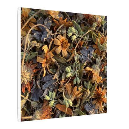 Spring Dried Flowers Japanese Pattern Canvas Art | Warm Decor