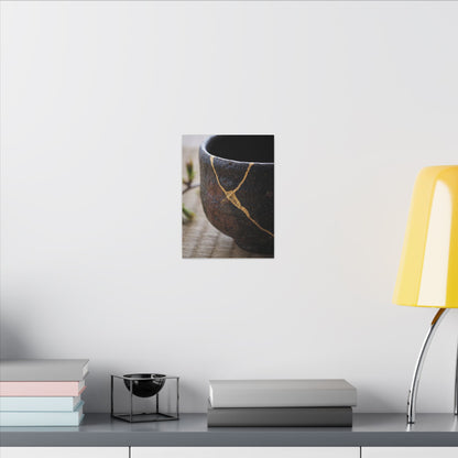 Dawn Tea Ceremony Canvas Art - Kintsugi Mono No Aware
