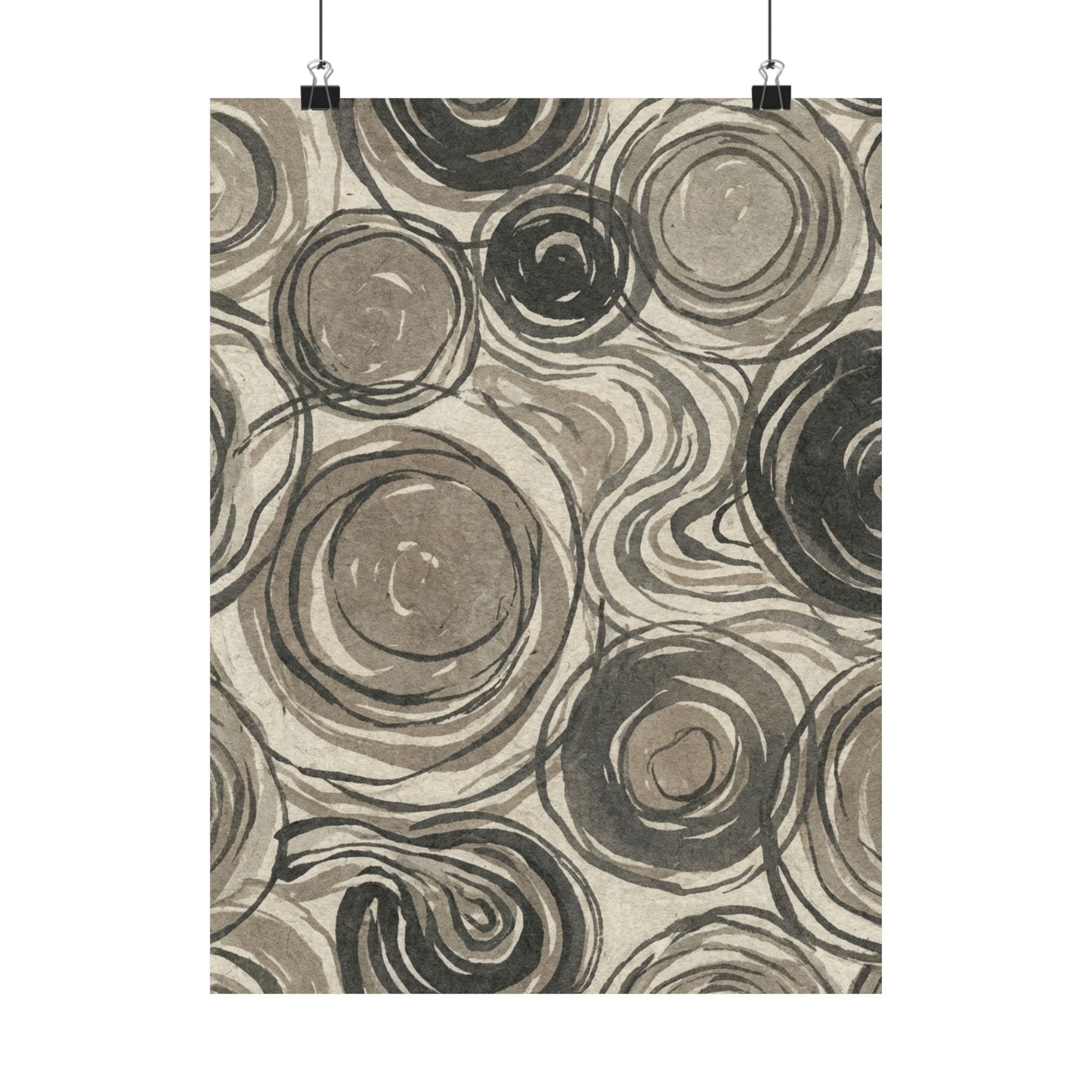 Wabi-sabi Pattern Japandi Japanese Pattern Wall Art Print | Wabi-sabi Pattern Japanese Pattern Art Print