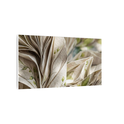 Fukinsei Paper Fold Canvas Art - Japandi Watercolor