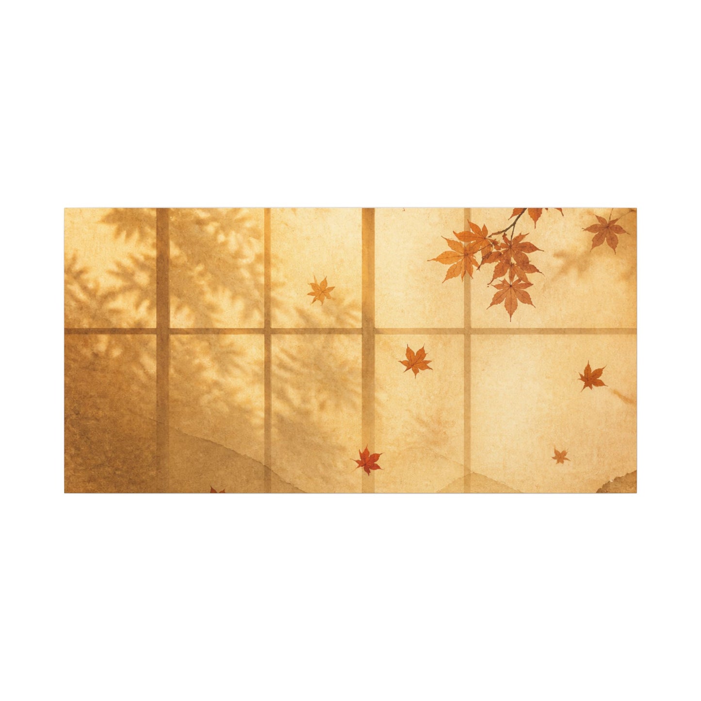 Shoji Screen Texture Canvas Art | Earthy Japandi Art