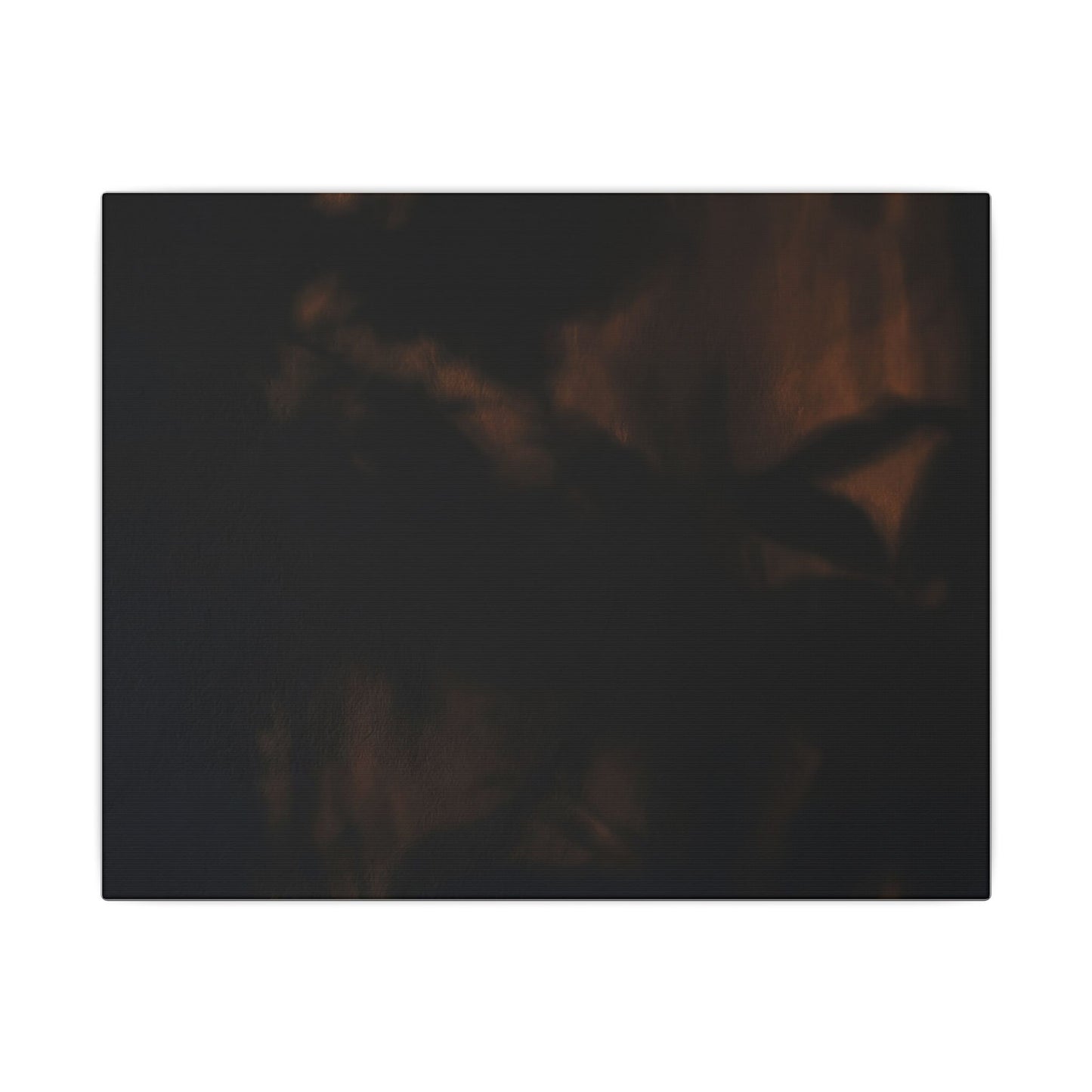 Shadow Play Summer Canvas Art | Dark Japandi Sophisticated Design