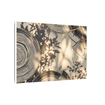 Healing Water Ripple Canvas Art - Gold Vein Kintsugi